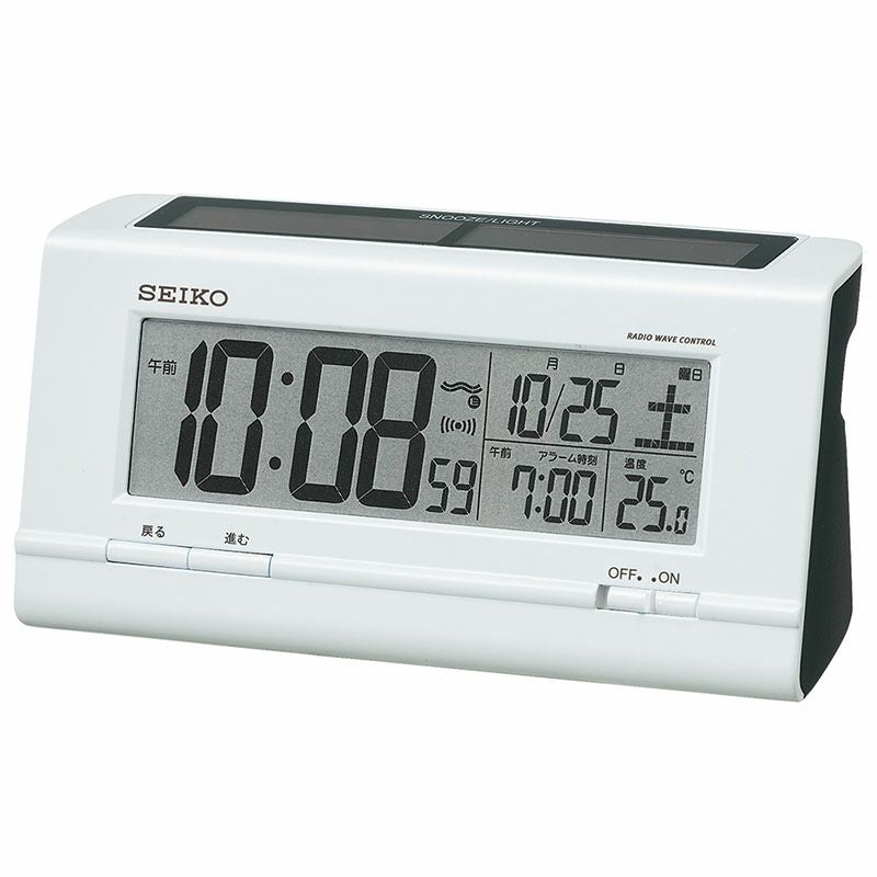 【カイ】SEIKO デジタル置時計【SQ324K】 7台セット Amazon.co.jp: セイコークロック(Seiko Clock) 目覚まし時計 常時点灯